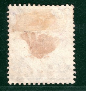 GB SCOTLAND Stamp SG.109 6d Mauve Plate 5 Edinburgh BRUNSWICK STAR *131* REDG130