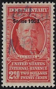 R637 Used VF. $2.20 Documentary.  [00252]