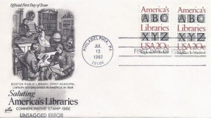 2015 & 2015b 20c AMERICA'S LIBRARIES FDC - TAGGED & UNTAGGED ERROR