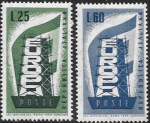 Scott #715-6 Europa  MNH