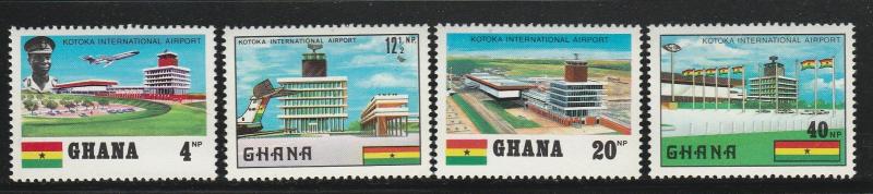 Ghana, 1970  MNH Set Of 4,  #382-385