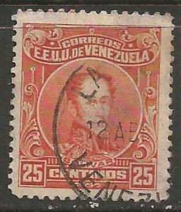 VENEZUELA 277 VFU BOLIVAR V065-1