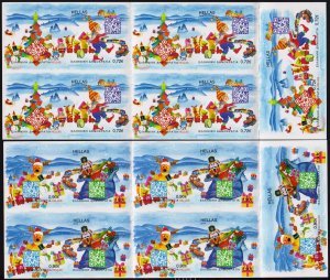 Greece 2014 Christmas 2 Booklets Mi.2790 -3 MNH