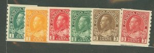 Canada #125-130  Single (Complete Set)