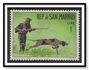 San Marino #529 Hunting Scenes MLH