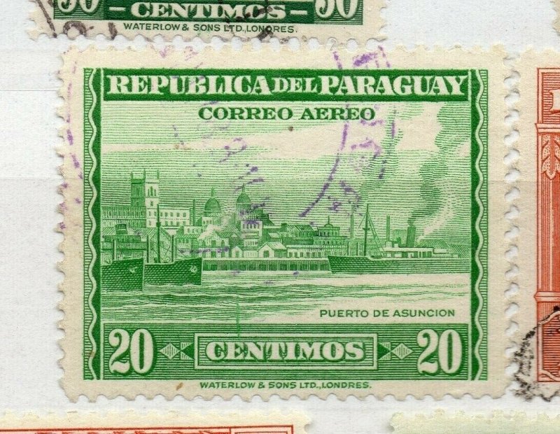 Paraguay 1946 Early Issue Fine Used 20c. NW-175965