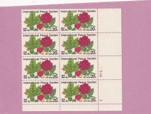 US # 2014 MNH PLATE BLOCK OF 8