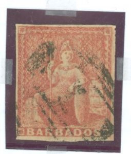 Barbados #17a  Single