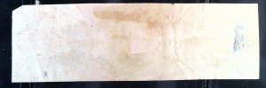 Scott #RS222a - 8c Black, imperf - Old Paper - Faults - Dr.D.H.Seelye&Co.