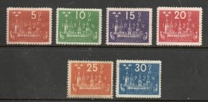 Sweden - Sc# 197 - 202 MH (rem)/ MLH            /              Lot 0324160