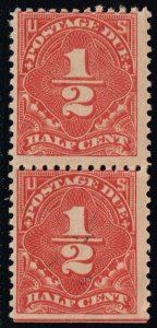 US #J68 Postage Due Pair; MNH/Unused