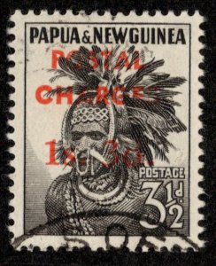 Papua New Guinea Scott J4 Used.