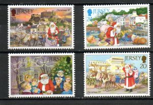 Jersey 818-821 MNH