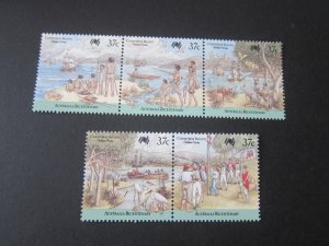 Australia 1988 Sc 1030a-e set MNH