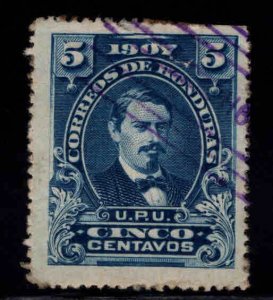 Honduras  Scott 121 Used 1907 UPU stamp