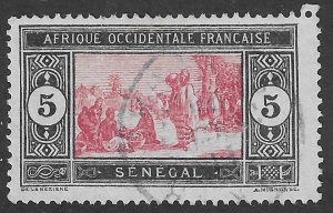 Senegal (1922) - Scott # 83,  Used