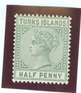 Turks Islands #48a  Single