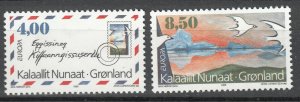 Greenland - 1995 Europa Sc# 291/292 - MH (7729)