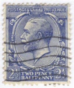 Great Britain #163 used - 2-1/2p king
