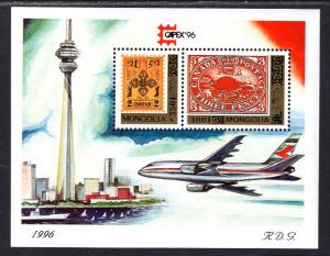 Mongolia 2247 Capex Souvenir Sheet MNH VF