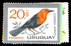 URUGUAY C258-63  Mint (ID # 80248)