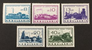 Bulgaria 1964 #c106-10, Industry, MNH.