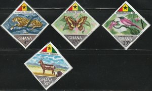 Ghana, #315-318 Unused  From 1967