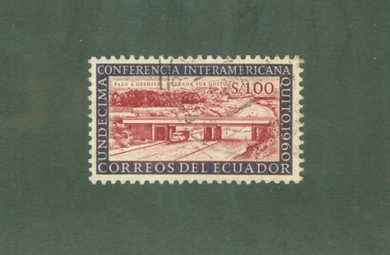 ECUADOR 665 USED BIN $0.50