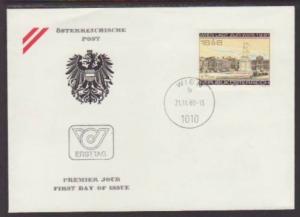 Austria B344 Architecture 1980 U/A FDC 