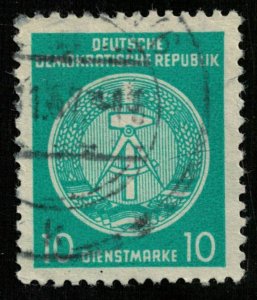 DDR, 10 Dienstmarke (3455-Т)