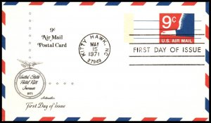 US UXC10 Eagle Artmaster Postal Card U/A FDC