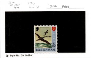 Isle of Man, Postage Stamp, #26 Mint NH, 1973 Birds (AB)