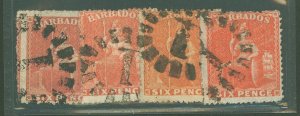 Barbados #19-20a Used