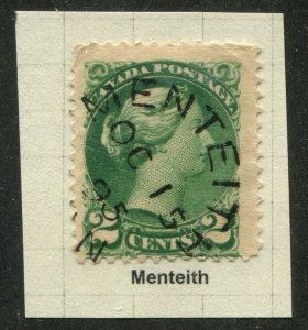 Manitoba Town Cancel MENTEITH