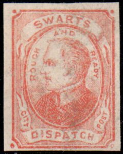 US #LOCAL 136L4, Swartz VF mint never hinged, fresh stamp,   Nice!