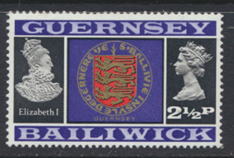 Guernsey  SG 48  SC# 45 Decimal Currency 1971-73  MNH see scan 