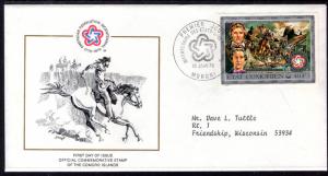 Comoro Islands 168 US Bicentennial Typed FDC