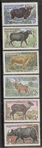 CAMBODIA SC# 295-300 F-VF MNH 1972