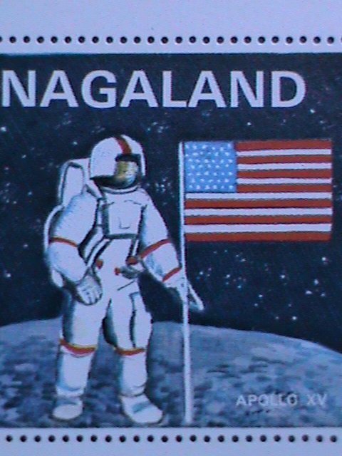 ​NAGALAND-1972-FIRST MAN LANDING ON THE MOON MNH S/S VF WE SHIP TO WORLD WIDE