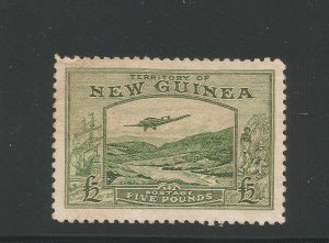 New Guinea # C 45, Unused, VF. Regummed. CV $ 750.00