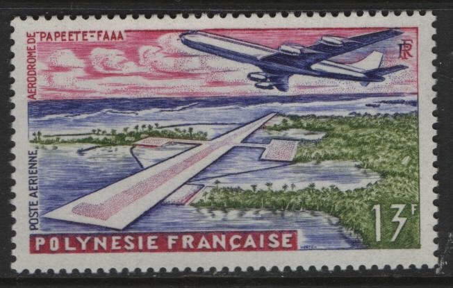 FRENCH POLYNESIA C28 MNH F/VF