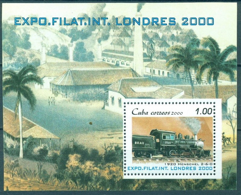 2000 Cuba 4275/B158 Locomotives