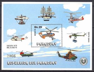 1976 - PARAGUAY - AIRPLANE - SHEET MNH **