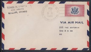 United States Scott CE2 FDC - 1936 Airmail Special Delivery Issue