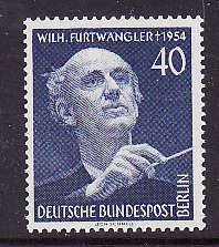 Germany-Sc#9N115-unused NH set-Music Festival-Wilhelm Furtwangler-1955-