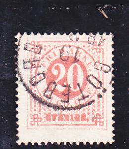 Sweden  Scott#  23a  Used