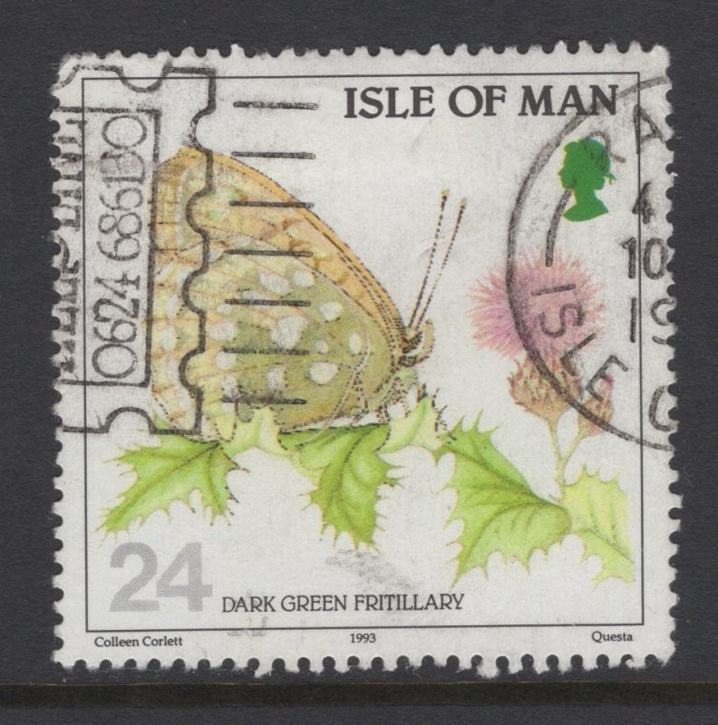 Isle of Man 567 U 1993 Butterflies