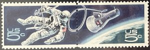 Scott #1331-1332 1967 5¢ Accomplishments in Space MNH OG