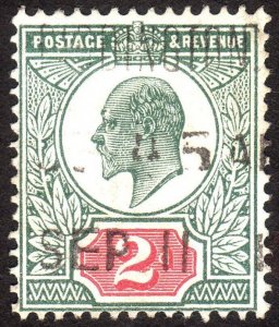 1902, Great Britain, 2p, Used, Sc 130, Sg 292