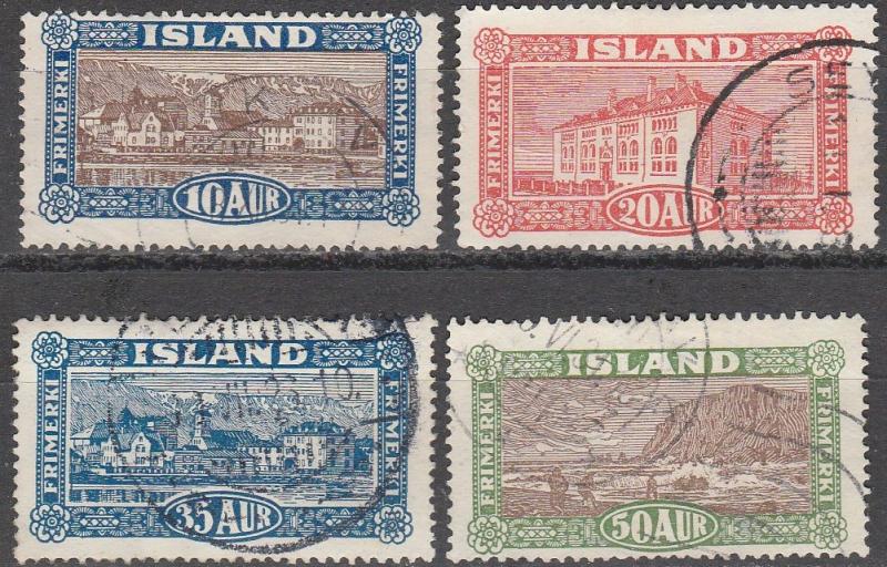 Iceland #145-8 F-VF Used CV $16.25